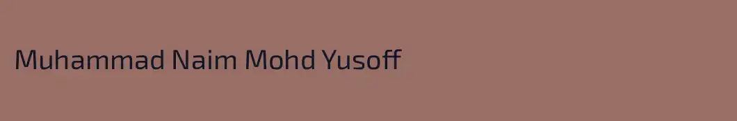 Muhammad Naim Mohd Yusoff